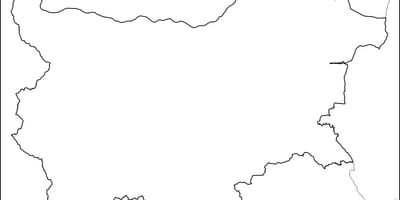 Mappa di Bulgaria e della struttura della mappa